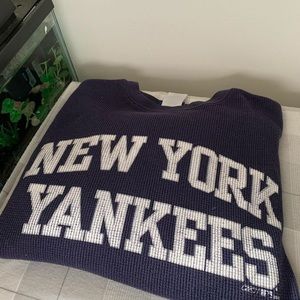 New York Yankees waffle long sleeve